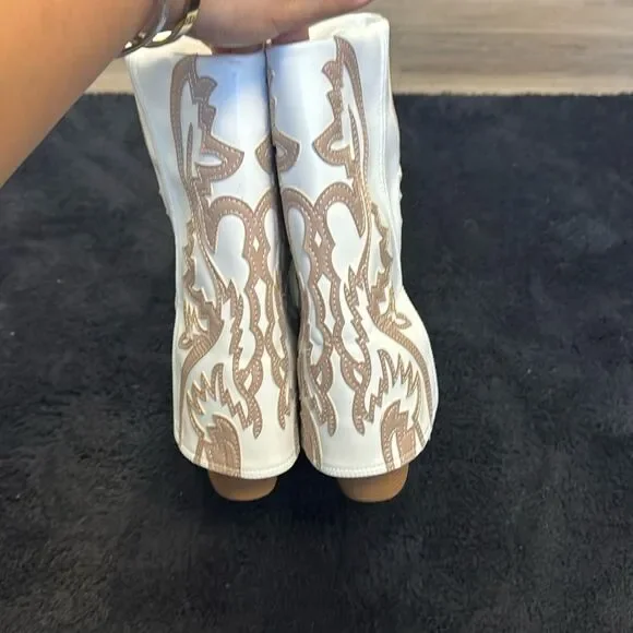 Azalea Wang Esperanza Cowboy Boot Size 9 - Picture 5 of 11